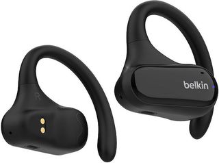 Belkin SoundForm ClearFit Open Ear Bluetooth Handsfree Ακουστικά με Αντοχή στον Ιδρώτα και Θήκη Φόρτισης Μαύρα