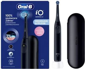 Oral-B Io Series 2 Ηλεκτρική Οδοντόβουρτσα με Θήκη Ταξιδίου Μαύρη