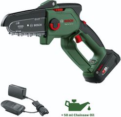 Bosch Κλαδευτικό Αλυσοπρίονο Μπαταρίας 1x2.5Ah 18V 1.7kg με Λάμα 15cm 06008B8900