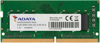 Adata Premier 8GB DDR4 RAM με Ταχύτητα 3200 για Laptop (AD4S32008G22-SGN)