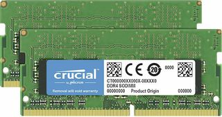 Crucial 64GB DDR4 RAM με 2 Modules (2x32GB) και Ταχύτητα 3200 για Laptop (CT2K32G4SFD832A)