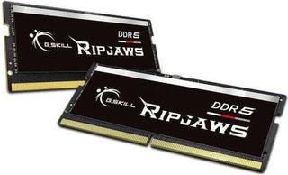 G.Skill Ripjaws 32GB DDR5 RAM με 2 Modules (2x16GB) και Ταχύτητα 4800 για Laptop (F5-4800S4039A16GX2-RS)