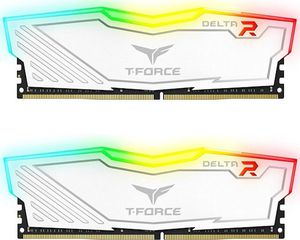 TeamGroup Delta RGB 16GB DDR4 RAM με 2 Modules (2x8GB) και Ταχύτητα 3600 για Desktop (TF4D416G3600HC18JDC01)