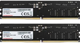 Adata 32GB DDR5 RAM με 2 Modules (2x16GB) και Ταχύτητα 5600 για Desktop (AD5U560016G-DT)
