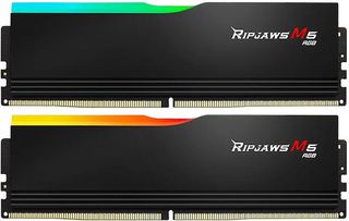 G.Skill Ripjaws M5 RGB 32GB DDR5 RAM με 2 Modules (2x16GB) και Ταχύτητα 5200 για Desktop (F5-5200J4040A16GX2-RM5RK)