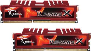 G.Skill RipjawsX 16GB DDR3 RAM με 2 Modules (2x8GB) και Ταχύτητα 1600 για Desktop (F3-12800CL10D-16GBXL)
