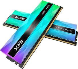 Adata Lancer Neon RGB 32GB DDR5 RAM με 2 Modules (2x16GB) και Ταχύτητα 6000 για Desktop (AX5U6000C3016G-DCLANRSG)