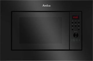 Amica AMGB20E2GB F-TYPE Εντοιχιζόμενος Φούρνος Μικροκυμάτων με Grill 20lt 700W Μαύρος