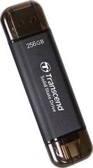 Transcend ESD310C 256GB USB 3.2 SSD Stick με σύνδεση USB-C & USB-A Μαύρο