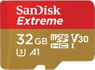Sandisk Extreme microSDHC 32GB Class 10 U3 V30 A1 UHS-I με αντάπτορα