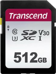 Transcend 300S 512 GB SDXC NAND Κατηγορία 10