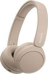 Sony WH-CH520 Ασύρματα / Ενσύρματα On Ear Ακουστικά με 50 ώρες Λειτουργίας και Quick Charge Μπεζ WH-CH520C