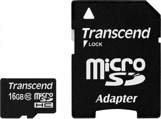 Transcend TS16GUSDHC10 κάρτα μνήμης 16 GB MicroSDHC NAND Κατηγορία 10