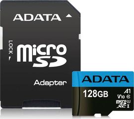 Adata Premier microSDXC 128GB C10 U1 V10 A1 UHS-I με αντάπτορα