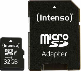 Intenso Performance R90 microSDHC 32GB Class 10 U1 UHS-I με αντάπτορα