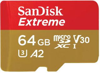 Sandisk Extreme microSDXC 64GB Class 10 U3 V30 A2 UHS-I με αντάπτορα SDSQXAH-064G-GN6MA