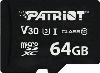 Patriot VX Series SDXC 64GB Class 10 U3 V30 UHS-I