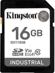 Kingston Industrial SDHC 16GB Class 10 U1 V10 A1 UHS-I