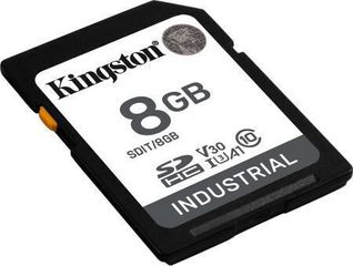 Kingston Industrial SDHC 8GB Class 10 U3 V30 A1 UHS-I