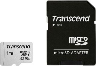 Transcend microSDXC 1.0TB Class 10 U3 V30 A2 UHS-I
