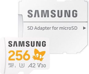 Samsung microSDXC 256GB Class 10 U3 V30 A2 UHS-I με αντάπτορα