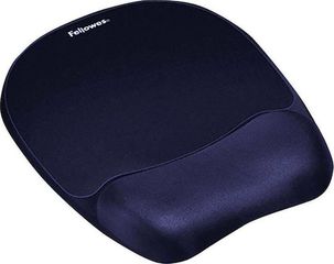 Fellowes Memory Foam Mouse Pad 196mm με Στήριγμα καρπού Μπλε