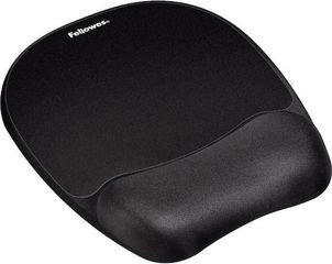 Fellowes 9176501 Memory Foam Mouse Pad 196mm με Στήριγμα καρπού Μαύρο