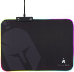 Spartan Gear Ares Gaming Mouse Pad Medium 350mm με RGB Φωτισμό Μαύρο SGMPRGB01