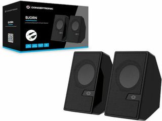 Conceptronic BJORN Ηχεία Υπολογιστή 2.0 με Bluetooth και Ισχύ 6W σε Μαύρο Χρώμα