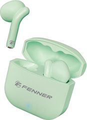 Fenner XBuds XM201 Bluetooth Handsfree Ακουστικά με Θήκη Φόρτισης Πράσινα