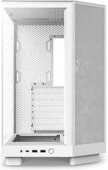 NZXT H6 Flow Gaming Midi Tower Κουτί Υπολογιστή με Πλαϊνό Παράθυρο Λευκό CC-H61FW-01