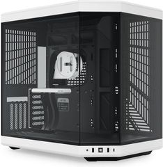 HYTE Y70 Midi Tower Κουτί Υπολογιστή με Πλαϊνό Παράθυρο Λευκό / Μαύρο CS-HYTE-Y70-BW