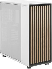 Fractal Design North Gaming Midi Tower Κουτί Υπολογιστή με Πλαϊνό Παράθυρο Chalk White FD-C-NOR1C-03