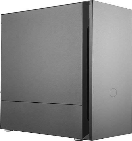 CoolerMaster Silencio S400 Gaming Mini Tower Κουτί Υπολογιστή Ασημί MCS-S400-KN5N-S00