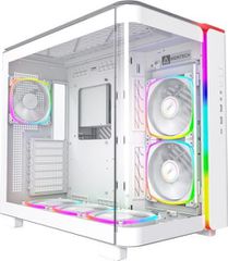 Montech King 95 Pro Midi Tower Κουτί Υπολογιστή με Πλαϊνό Παράθυρο Λευκό