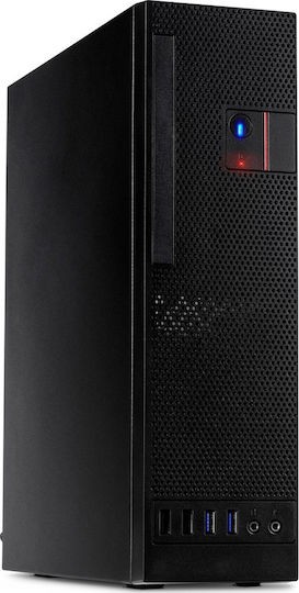 Inter-Tech S-331 Mini Tower Κουτί Υπολογιστή Μαύρο