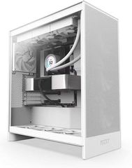 NZXT H7 Flow Midi Tower Κουτί Υπολογιστή με Πλαϊνό Παράθυρο Λευκό CM-H72FW-01
