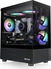 Thermaltake View 170 TG Gaming Micro Tower Κουτί Υπολογιστή με Πλαϊνό Παράθυρο και RGB Φωτισμό Μαύρο CA-1Z4-00M1WN-00