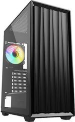 Sharkoon VK3 RGB Midi Tower Κουτί Υπολογιστή με Πλαϊνό Παράθυρο Μαύρο