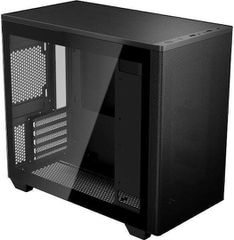 Aerocool Stormfront Mini Tower Κουτί Υπολογιστή με Πλαϊνό Παράθυρο Μαύρο ACCM-ES10003.11