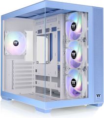 Thermaltake View 380 TG ARGB Gaming Midi Tower Κουτί Υπολογιστή με Πλαϊνό Παράθυρο Hydrangea Blue CA-1Z2-00MFWN-00