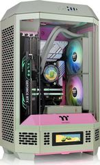 Thermaltake The Tower 300 Micro Tower Κουτί Υπολογιστή με Πλαϊνό Παράθυρο και RGB Φωτισμό Matcha Plum CA-1Y4-00SJWN-00