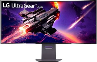 LG 45GS95QX-B Ultrawide OLED Curved Monitor 45" QHD 3440x1440 0.03ms