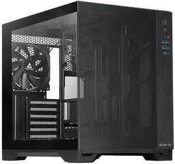 Chieftec Visio Air GM-30B-M-OP Cube Κουτί Υπολογιστή με Πλαϊνό Παράθυρο Μαύρο