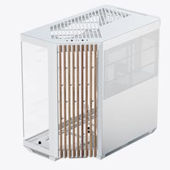APNX V1 Midi Tower Κουτί Υπολογιστή Wood White APCM-VI01103.21