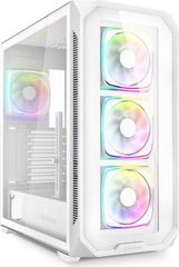 Sharkoon AK5G RGB Gaming Midi Tower Κουτί Υπολογιστή με Πλαϊνό Παράθυρο Λευκό