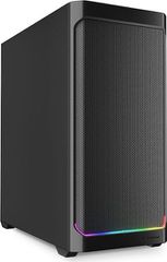 Sharkoon AK4 RGB Gaming Midi Tower Κουτί Υπολογιστή Μαύρο