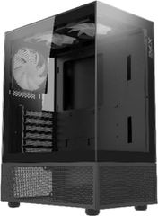 Adata Invader X Midi Tower Κουτί Υπολογιστή με Πλαϊνό Παράθυρο Μαύρο