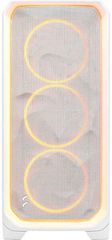 Fractal Design Ambience Pro RGB White TG Clear Tint Gaming Midi Tower Κουτί Υπολογιστή με Πλαϊνό Παράθυρο Λευκό FD-C-MES