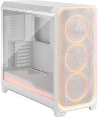 Fractal Design Meshify 3 XL Ambience Pro RGB Clear Tint Gaming Full Tower Κουτί Υπολογιστή με Πλαϊνό Παράθυρο Λευκό FD-C